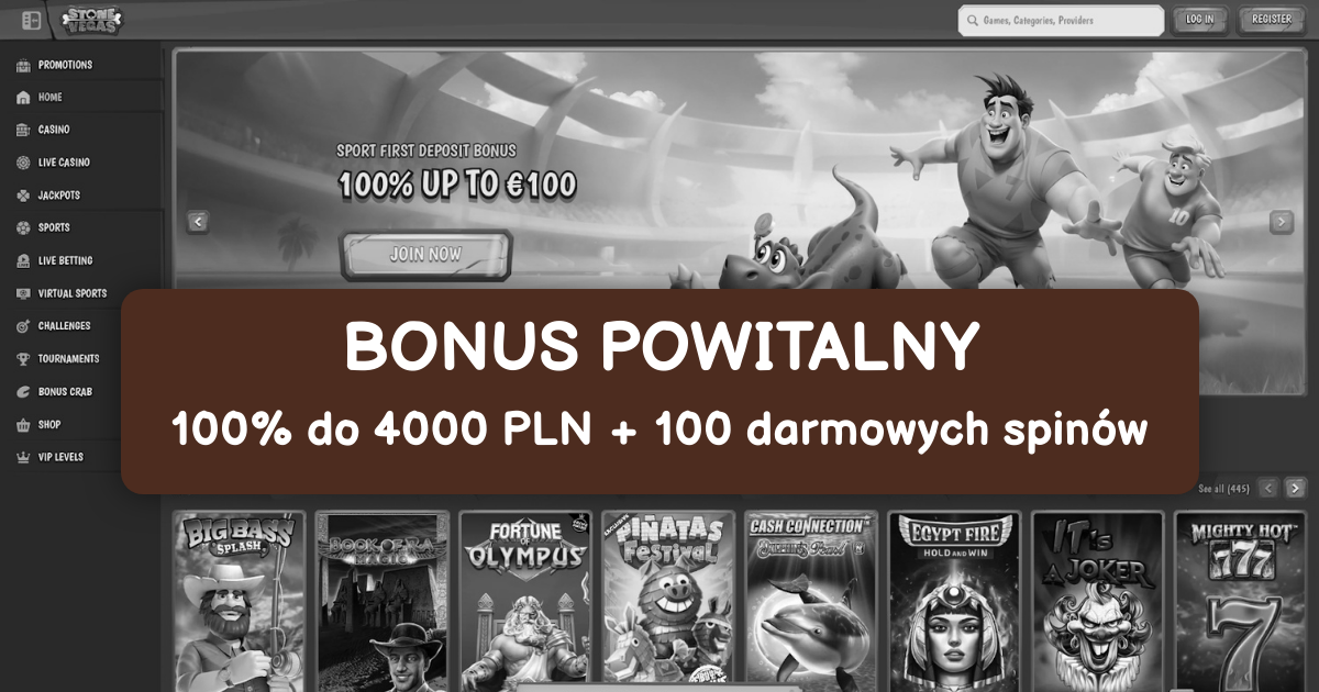 Stonevegas Casino - Najlepsze Kasyno Online w Polsce